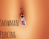 *S* Snowman Piercing