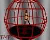 Red Gothic Dance Cage