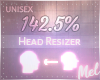 M~ Head Scaler 142.5%