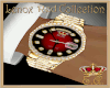 Lenox Red & Gold Rollie