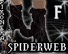 SPIDERWEB BOOTS BLACK F