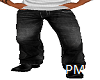 Dark wash male jeans PM