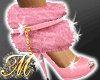 ^MQ^ Pink Wedding Heels