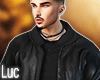 Luc - Leather Bomber