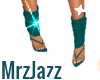 TEAL GRAFFI  BOOTS