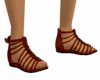 Brown Gladiator Shoes