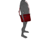 red prad bag