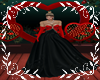 gown red and blacke s