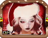 CBM Cane Santa Hat