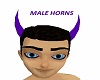 (M-F) HORNS- PURPLE