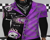 purple skull chemise