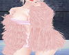 Pink Romantic Fur Coat