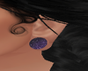 Purple Sparkly Plugs