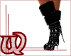 Black boots w stones