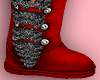 E* Red Ugg Boots