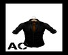 Black Vest Orange Tie|AC