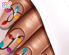 Christmas Lights Nails S