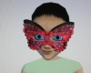 red butterfly mask