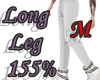 M - Long Leg 155%