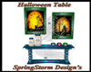Halloween Table w Pics