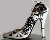 Punk high heel shoes