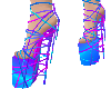 Boa Neon Heels