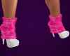 White Boots/Pink Socks