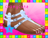 !L Jordan Sandals Blue