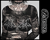 Grunge ripped sweater