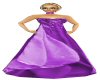 Diamonds Purple Gown