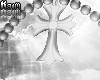 ♱ cross necklace
