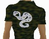 Green snake shirt