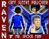 SPOCK CUFFED PULLOVER!