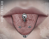 β Tongue + Piercing