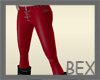 *BB lycra pants red