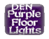 Purple Floor Lights