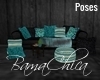 bp Boho Teal Couch