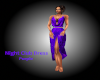 Night Club Dress  Purple
