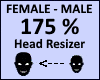 Head Scaler 175%
