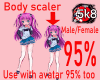 95% Teens BodyScaler F/M