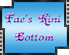 CUSTOM Fae's Kini Bottom