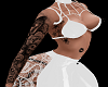 *J* Inked Leather Top W
