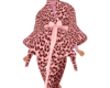 Pink Leopard Kimono
