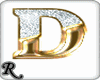 Gold Bling "D"