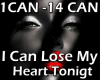 ICAN LOSE MY HEART...