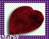 Red Heart Fur Carpet