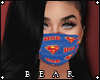 B | Superdad Face Mask