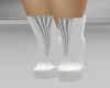 D~ White Platform Boots