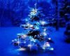 Blue Christmas Tree