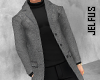 ♛Gray Formal TN Coat